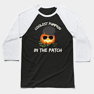 Coolest Pumpkin In The Patch Slouch Beanie Hat Baseball T-Shirt